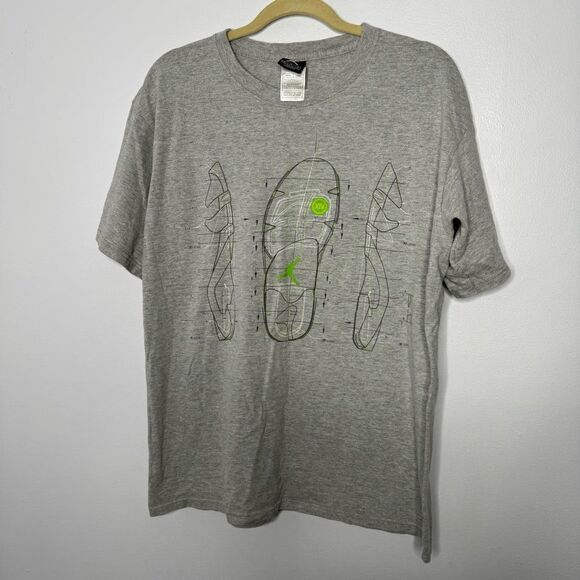 Nike Air Jordan 14 Retro Soul Of XIV Blueprint 20th Anniversary T-Shirt 2005 - Picture 1 of 7
